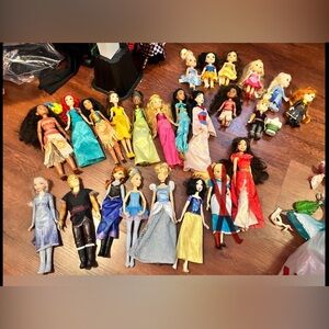 Lot of Disney Princess Dolls